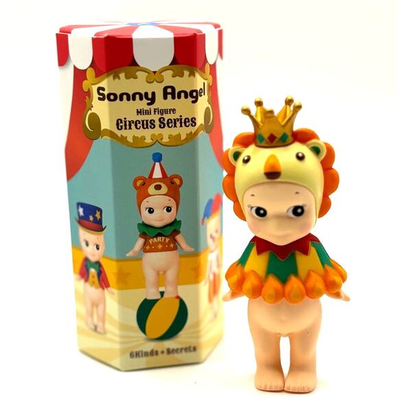 New Sonny Angel Circus Series Lion Mini Figure w/Box - Picture 1 of 5